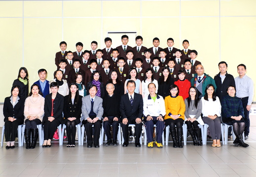 2013-2014年度上午班6A1全體畢業生合照